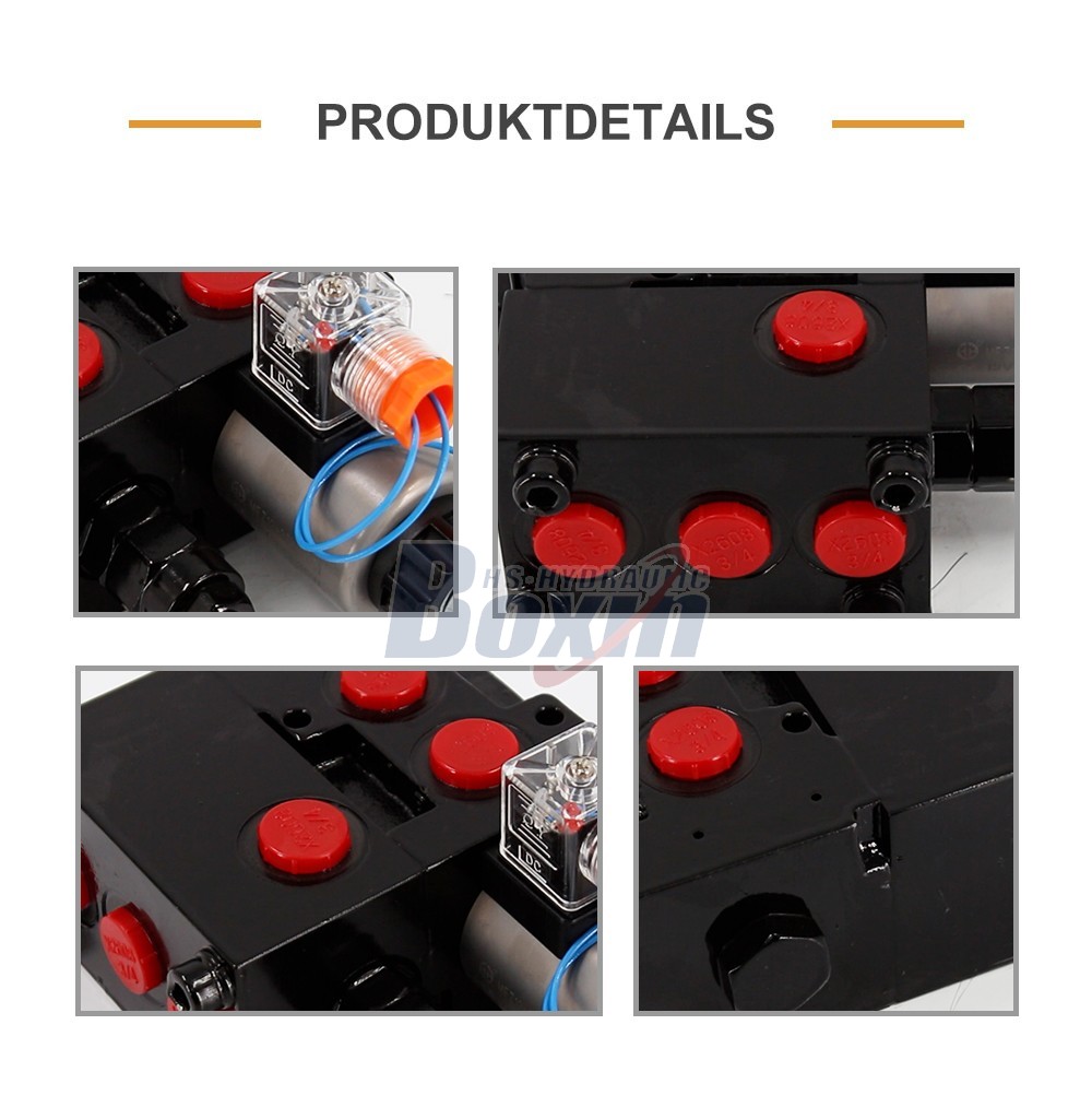 Direct Factory Price HSV06-AQF Solenoid Hydraulic Diverter Valve