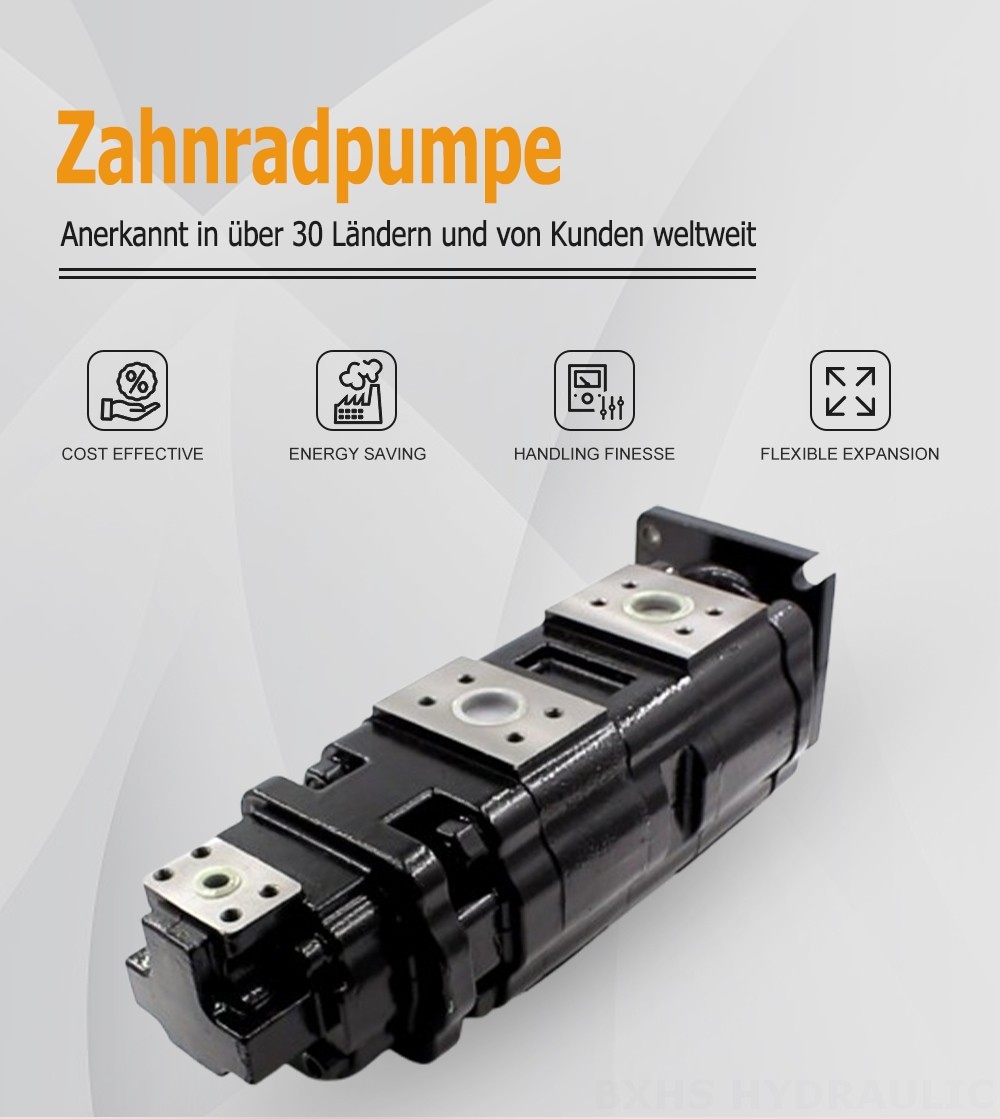 JHP2100-2080-1016 100 cm³/U Hydraulikzahnradpumpe