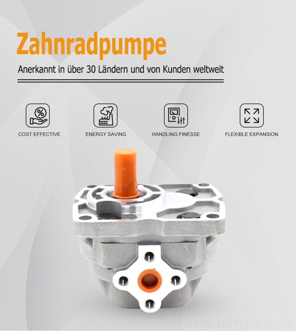 NSH10-M 10 cm³/U Hydraulikzahnradpumpe