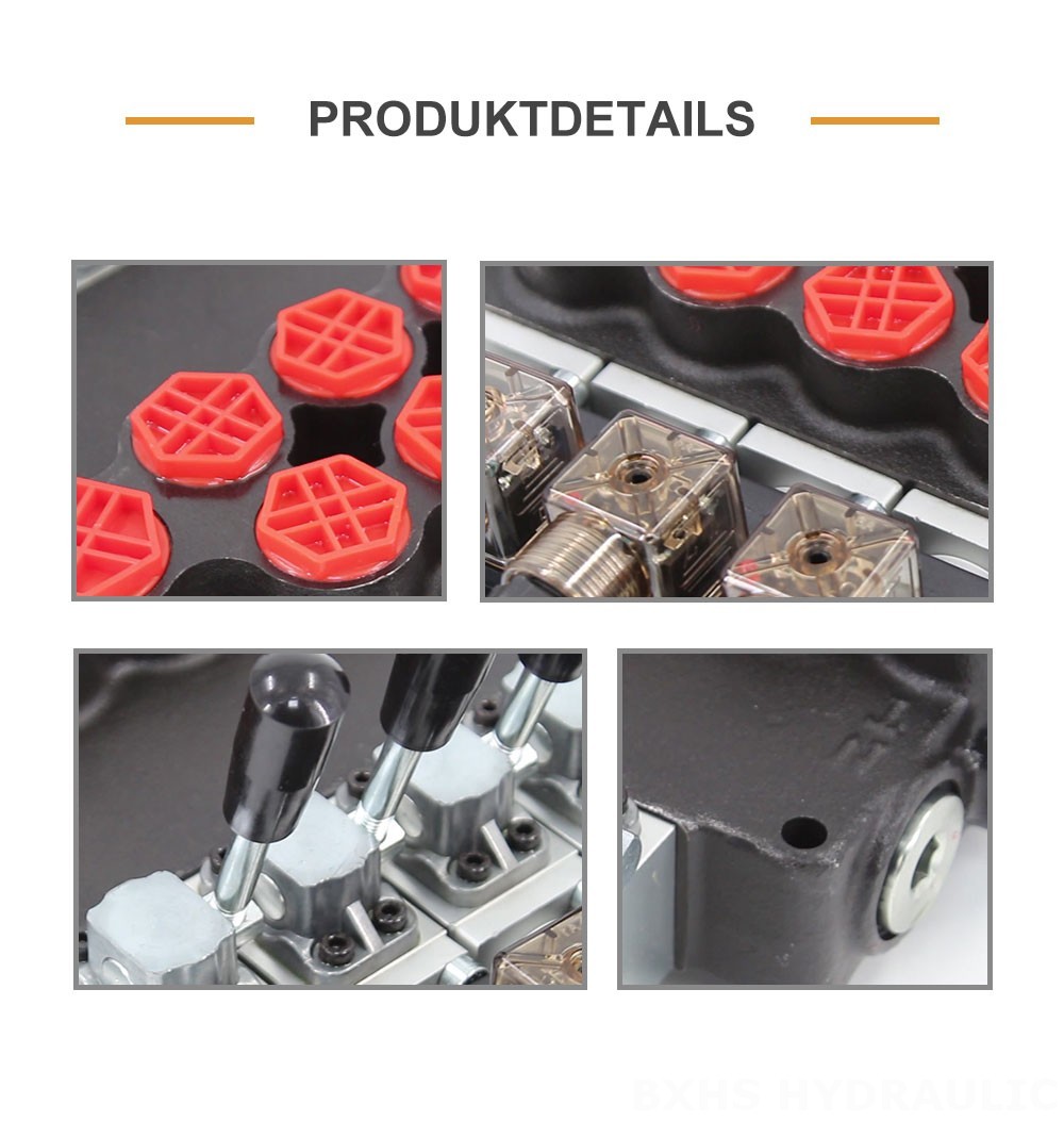 P40-S Magnet 4 Steuerkolben Monoblock-Wegeventil