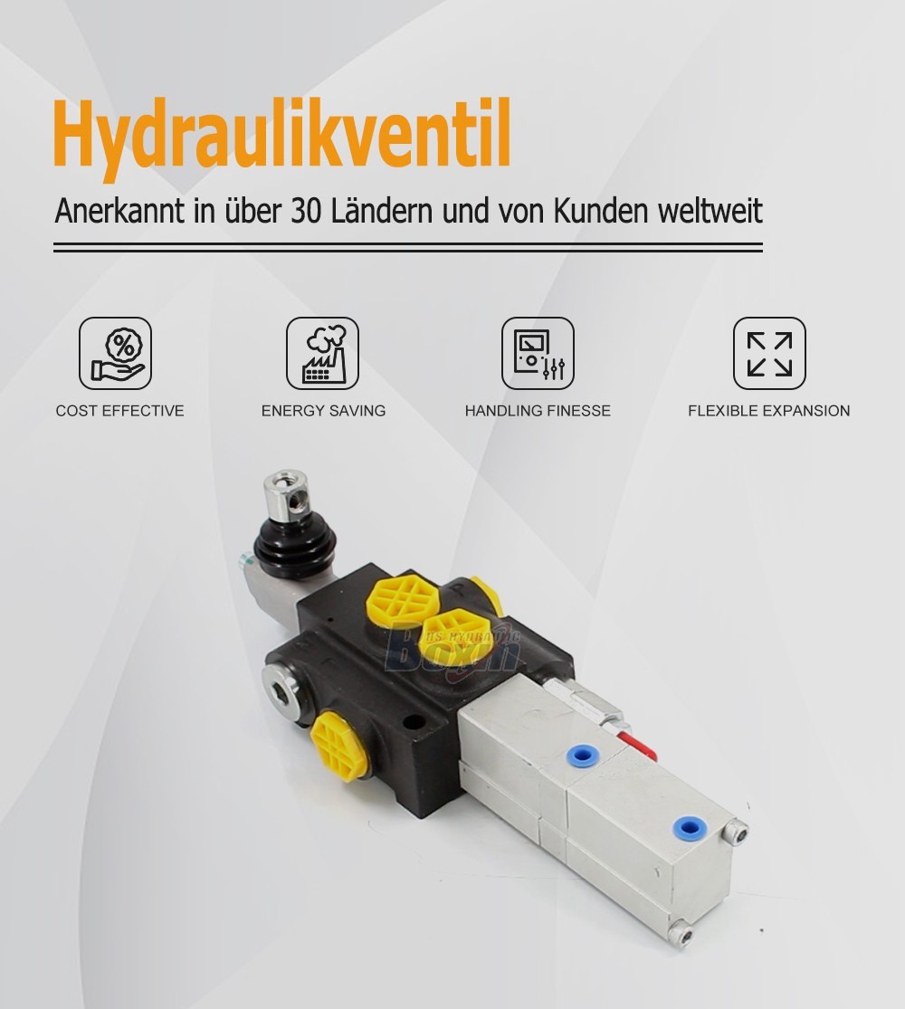 High Performance P40Q-OT Pneumatic Monoblock Directional Control Valve
