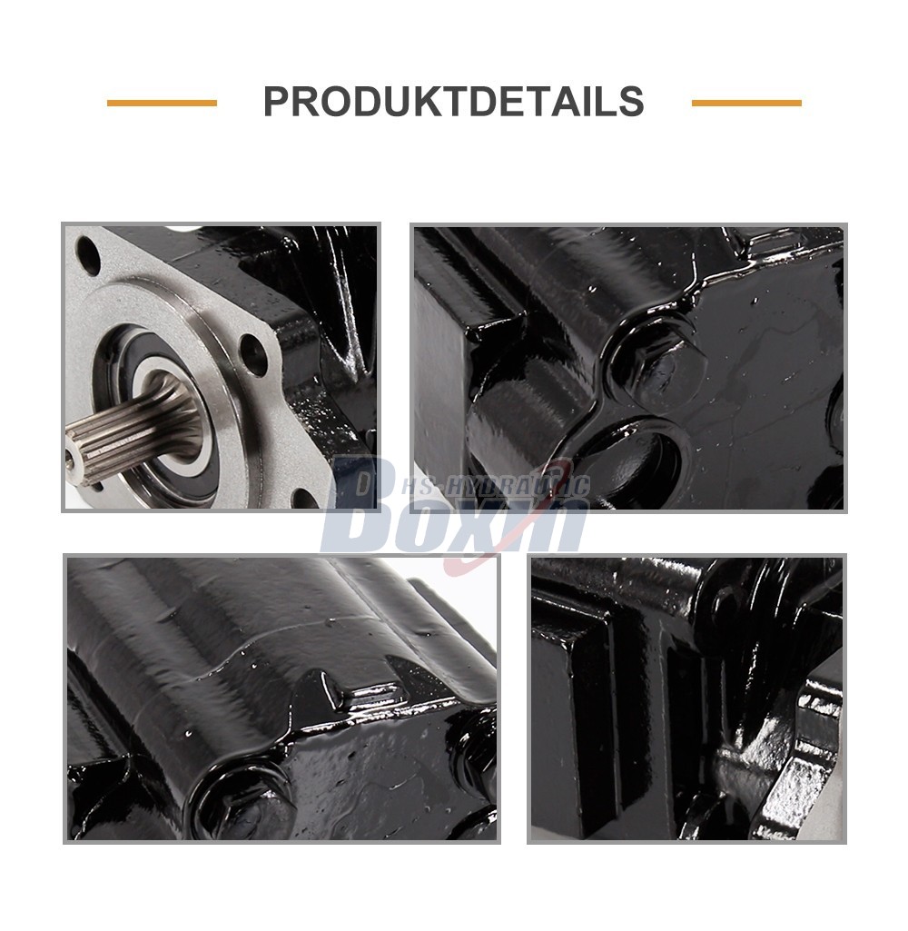 P51A646TEYR25-25 104,5 cm³/U 16 MPa (2320 psi) Hydraulikzahnradpumpe