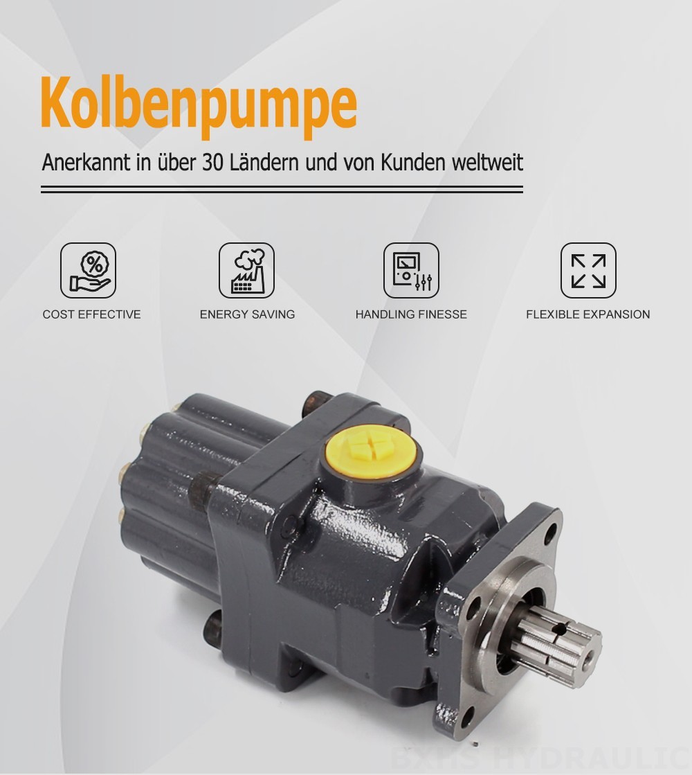 P9-80-H 80 cm³/U 20 MPa (2900 psi) Hydraulikkolbenpumpe