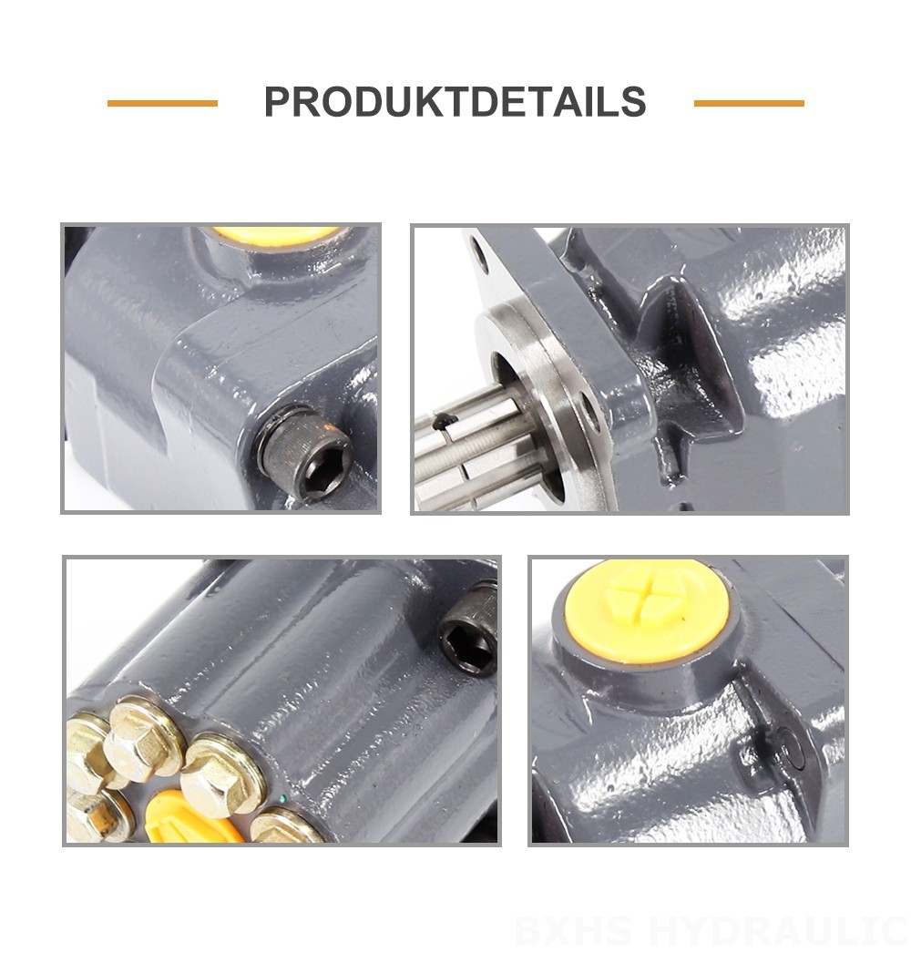P9-80-H 80 cm³/U 20 MPa (2900 psi) Hydraulikkolbenpumpe