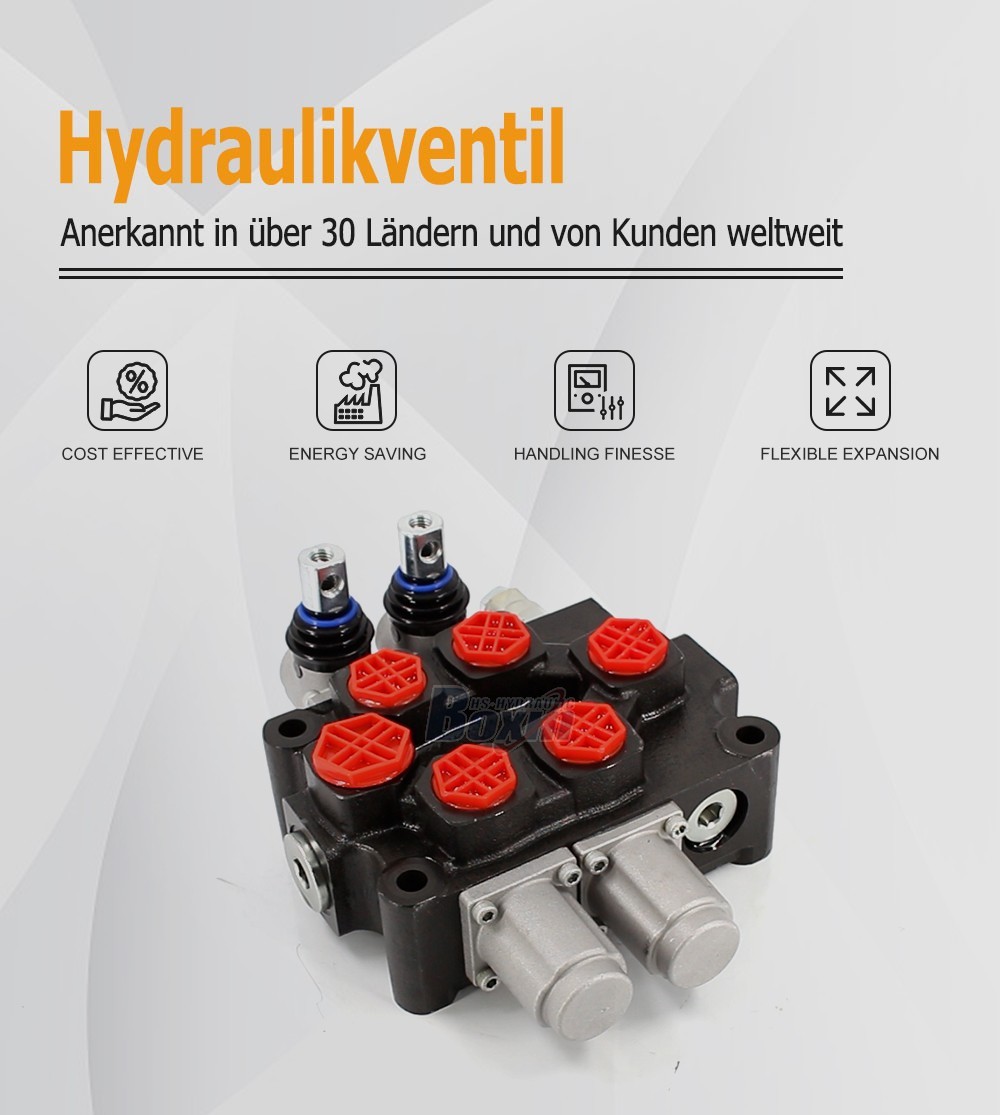 Q75 Manual 2 Spool Directional Valve Factory Direct Pricing