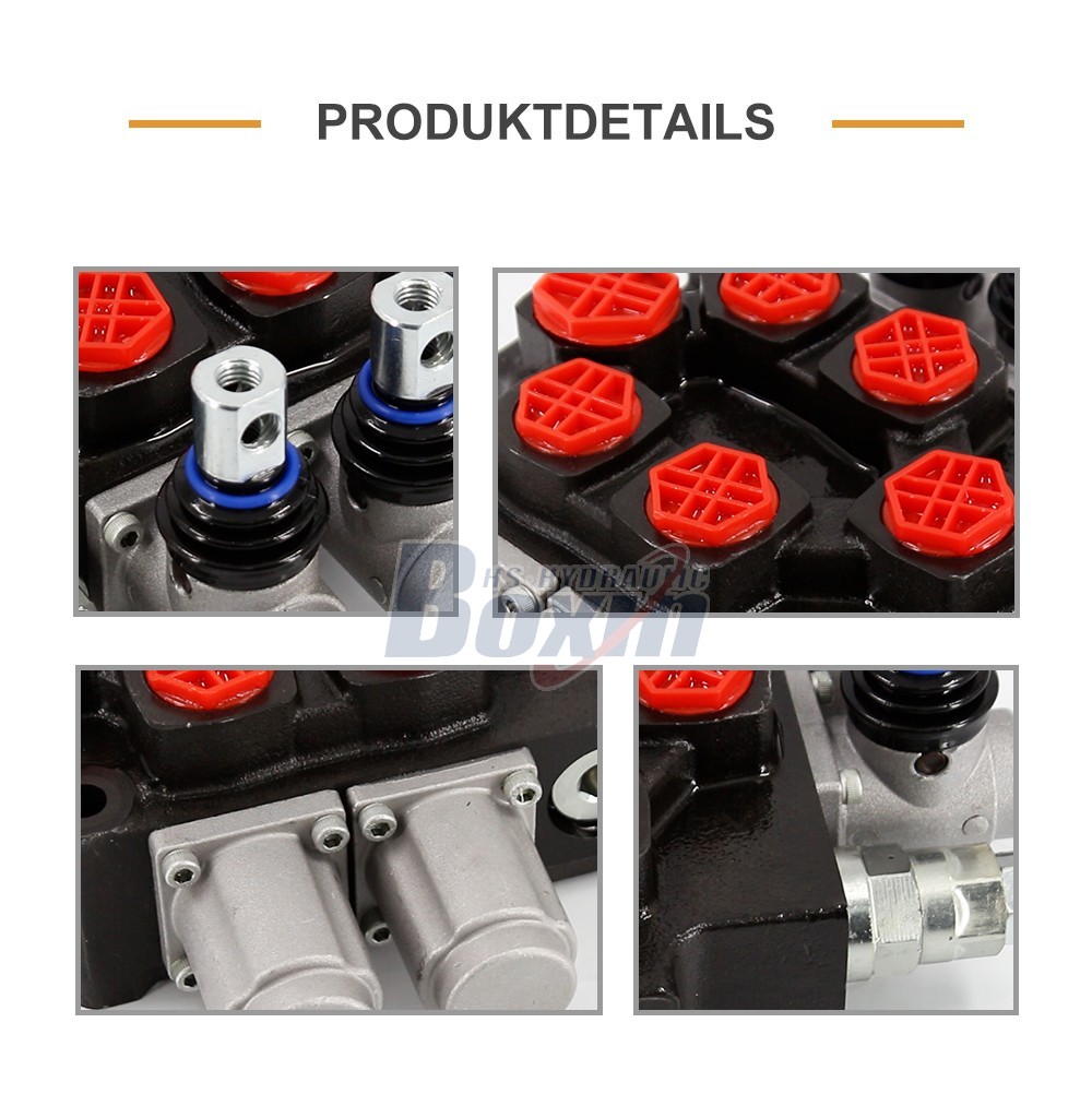 Q75 Manual 2 Spool Directional Valve Factory Direct Pricing