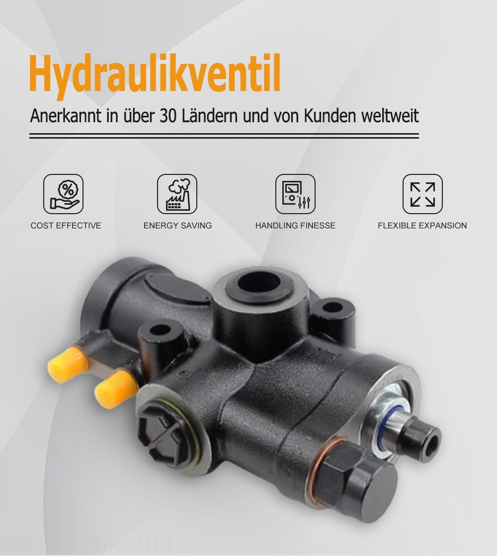 QFCK-F20L Pneumatisch 1 Steuerkolben Hydraulisches Steuerventil