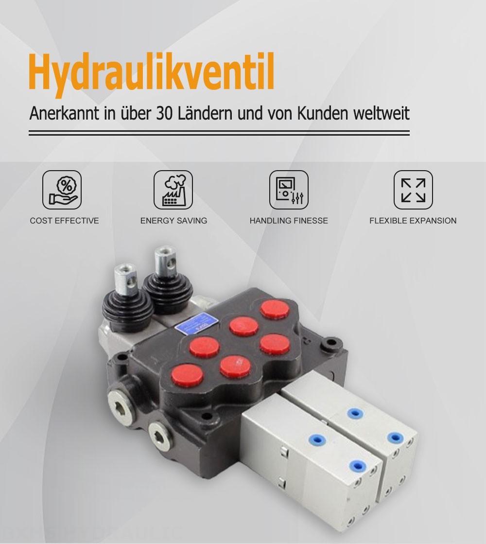 SD11 Pneumatisch 2 Steuerkolben Monoblock-Wegeventil