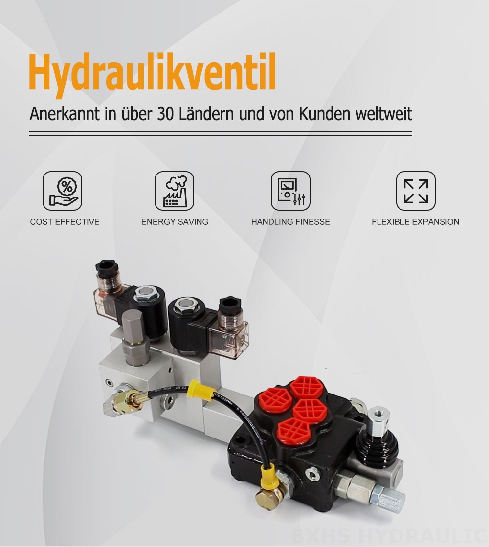 SD5 Elektrohydraulisch 1 Steuerkolben Monoblock-Wegeventil
