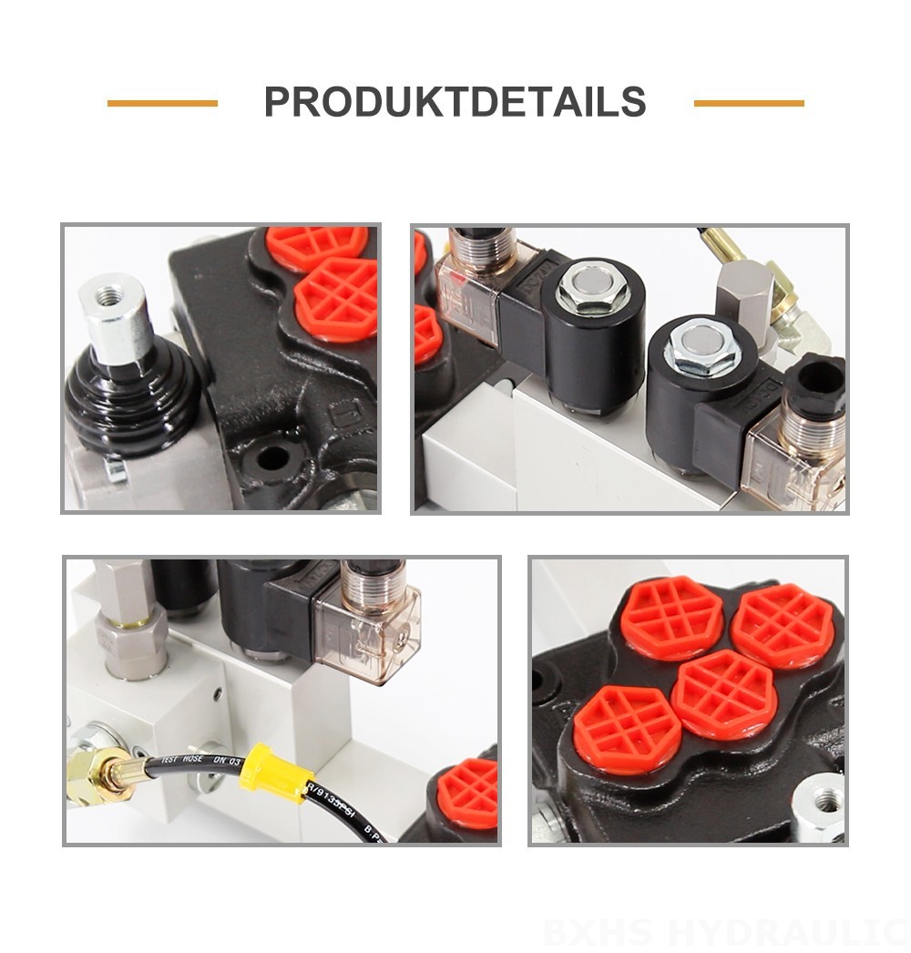 SD5 Elektrohydraulisch 1 Steuerkolben Monoblock-Wegeventil