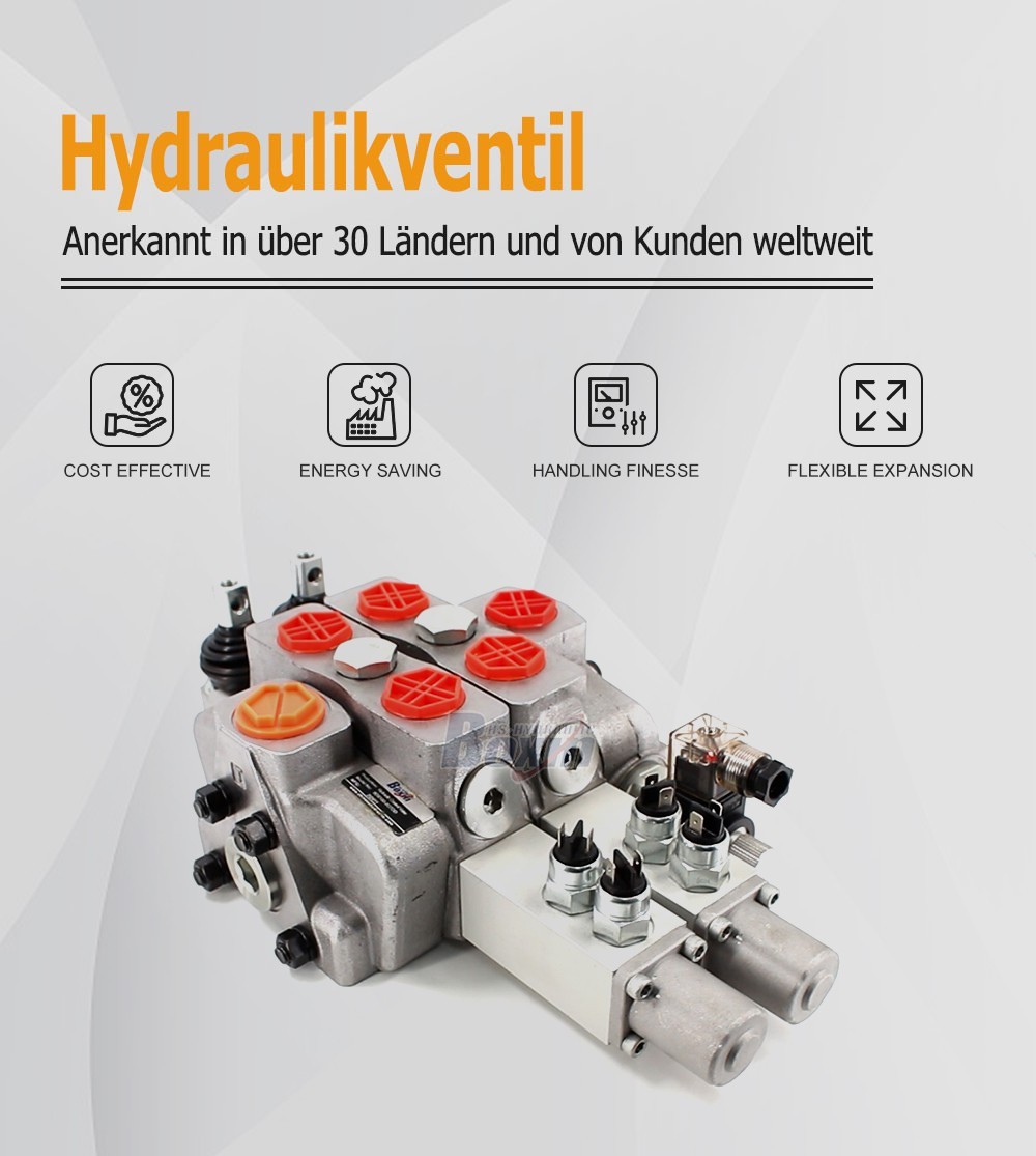 OEM and ODM Services for SDS180-PG2-2OTDD Manual 2 Spool Sectional Valve