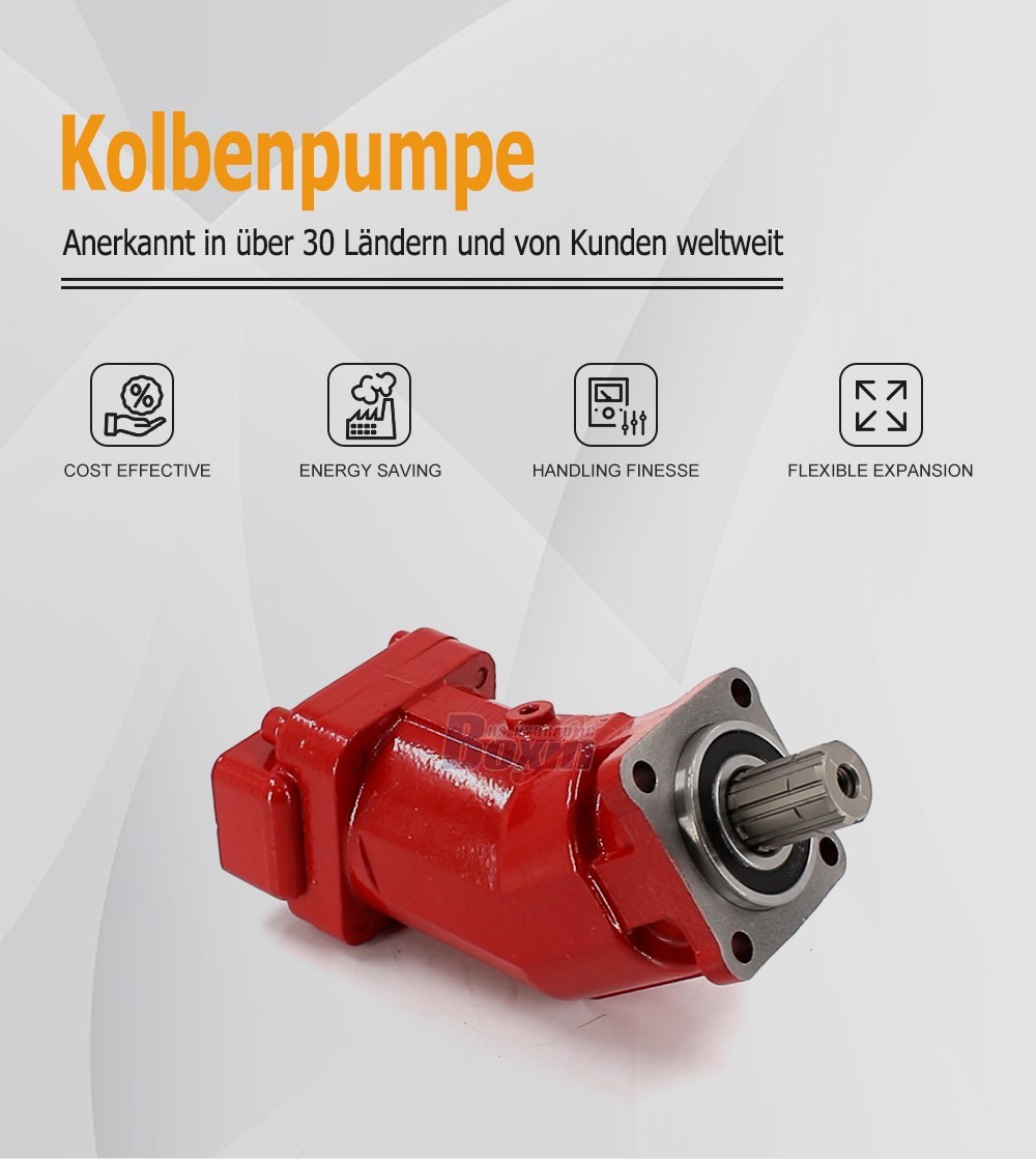 XPi-63L 63 cc/Umdr 38 MPa (5511 psi) Hydraulikkolbenpumpe