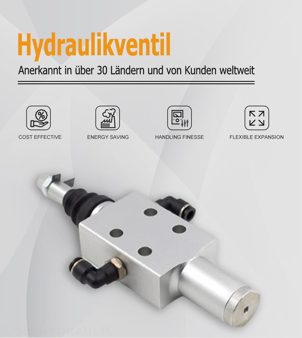 XQF-22W Pneumatisch 1 Steuerkolben Monoblock-Wegeventil