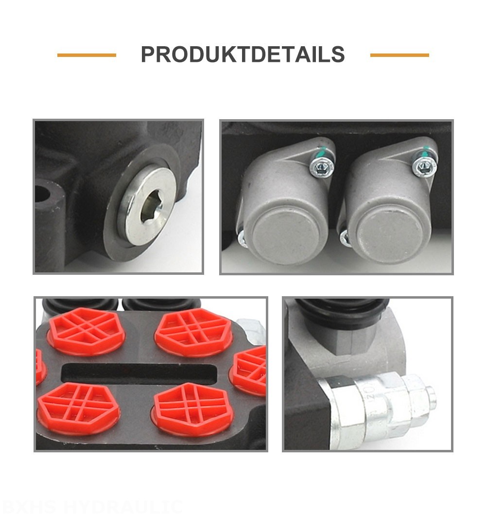 ZT20 Manuell 2 Steuerkolben Hydraulisches Steuerventil