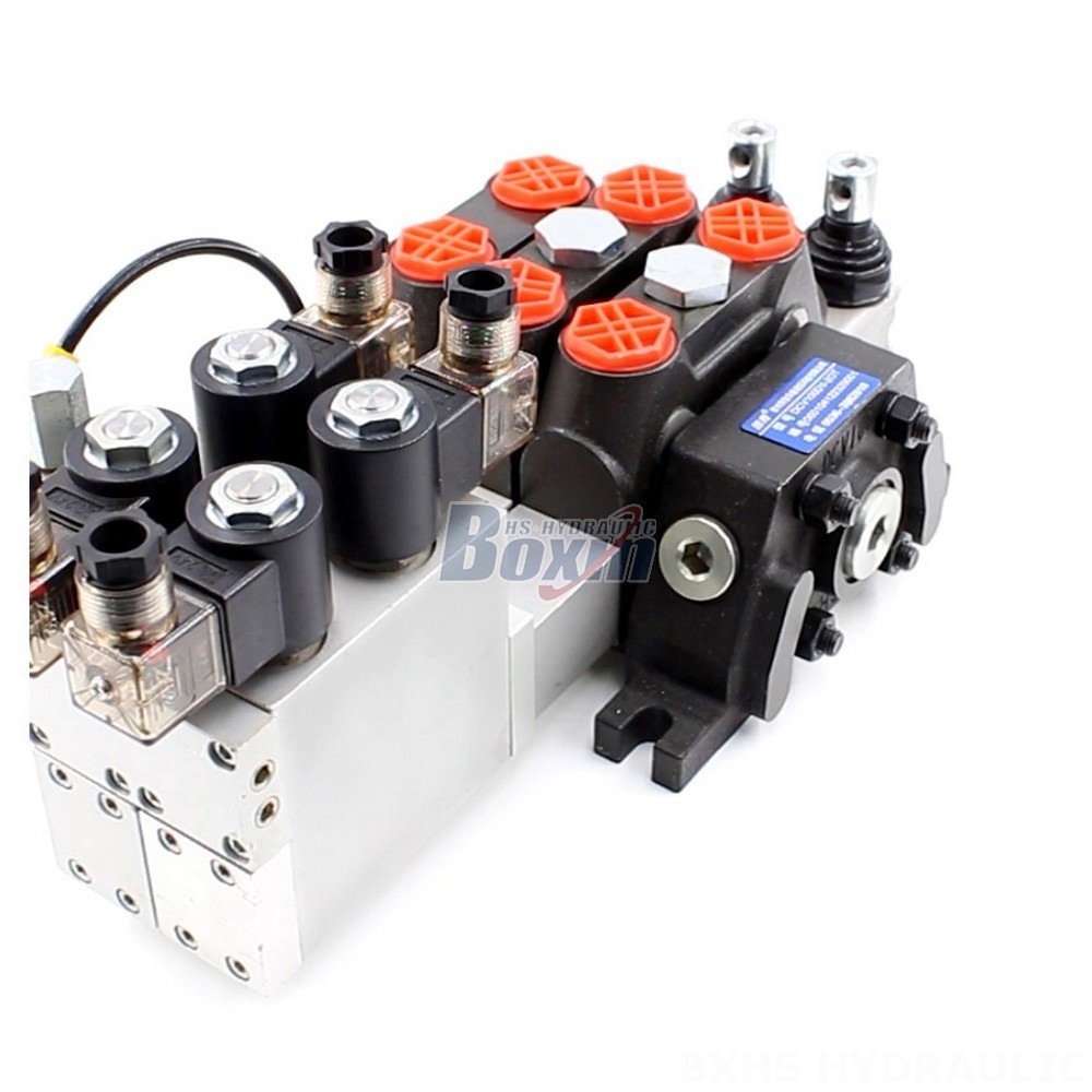 Customize Electro-hydraulic 2 Spool Sectional Directional Valves cover photo