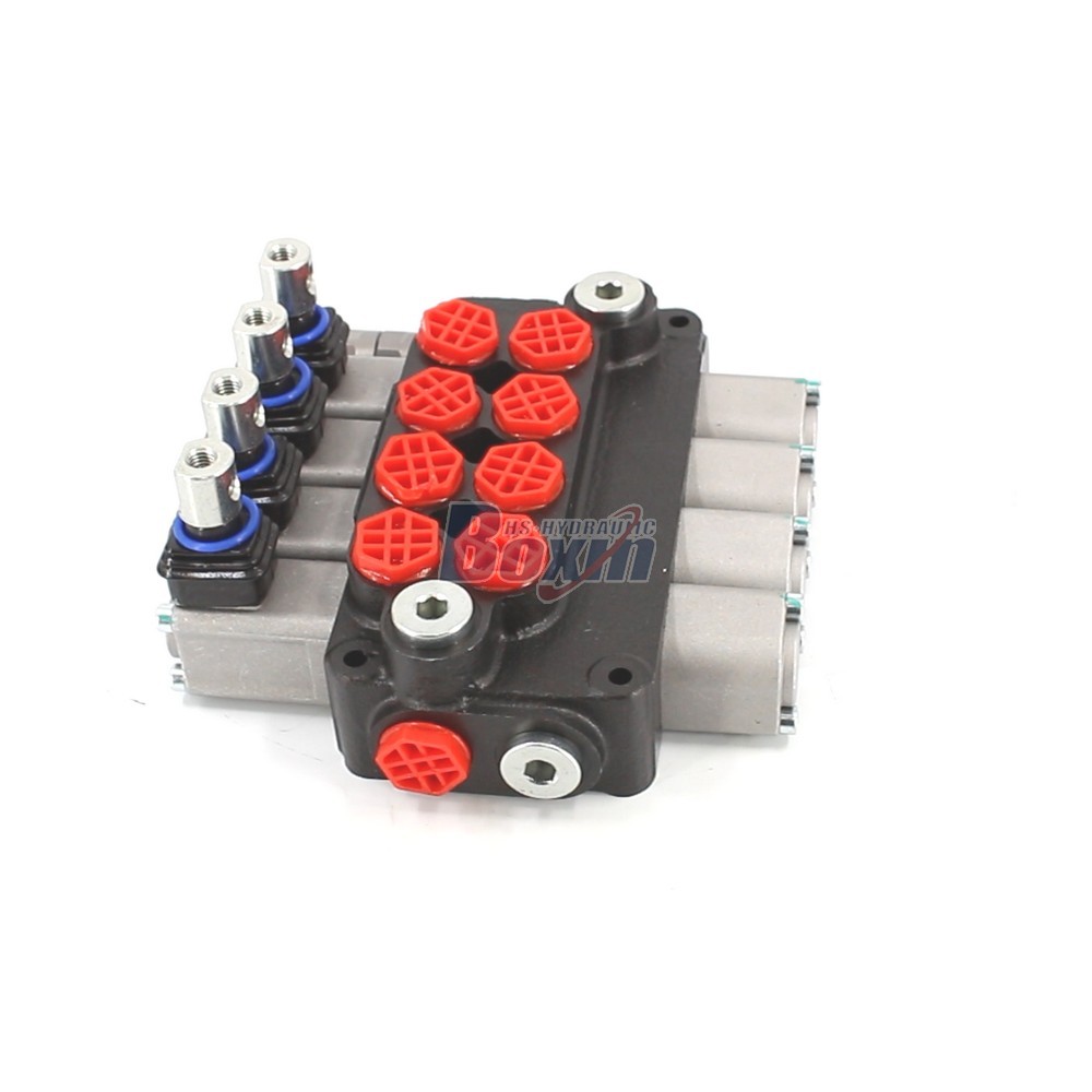 Factory Wholesale DCV20 4 Spool Hydraulic Directional Valve main image