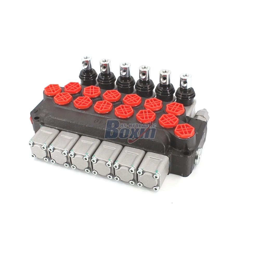 DCV40 Hydraulic Directional Valve 6 Spool Monoblock Type cover photo