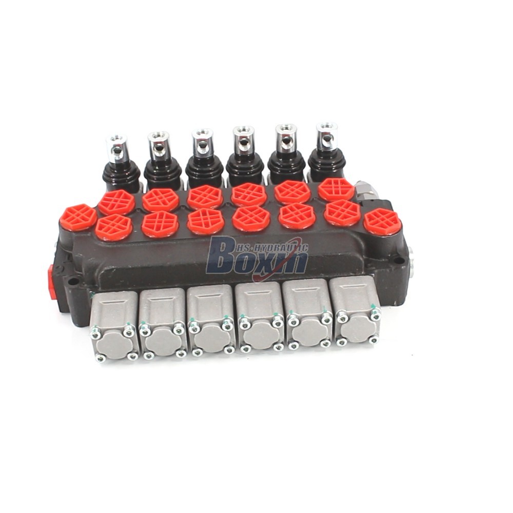 6 Spool Manual Monoblock Valve DCV40 for Mobile Hydraulics cover photo
