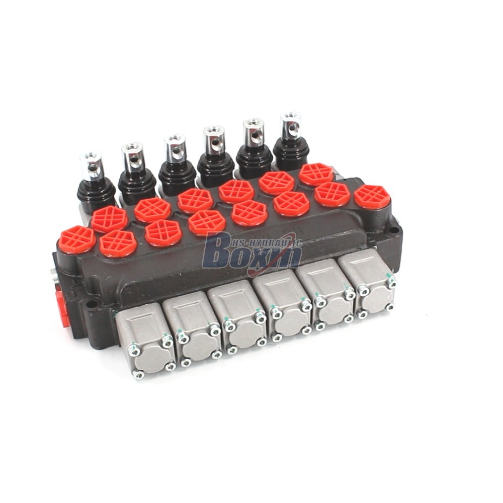 DCV40 Hydraulic Directional Valve 6 Spool Monoblock Type main image