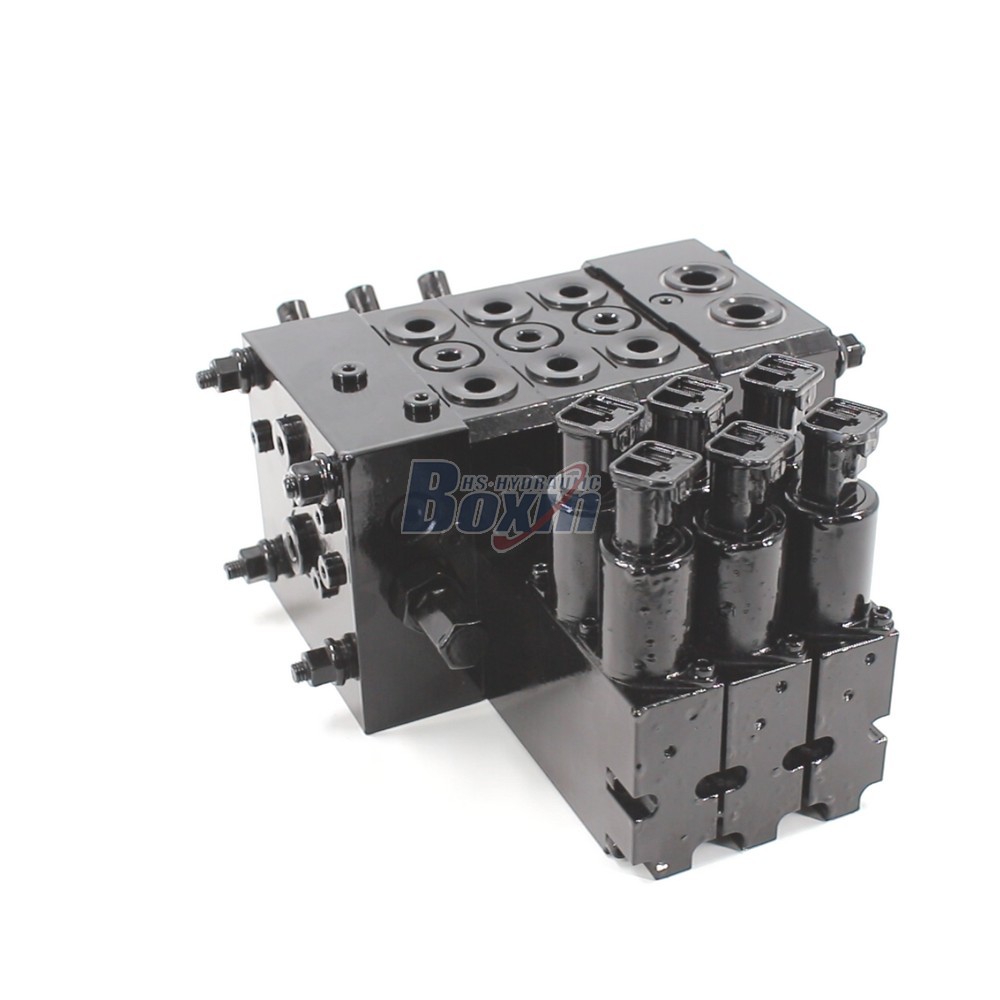 Source Factory for DCV55 Electro-hydraulic 3 Spool Directional Valves main image
