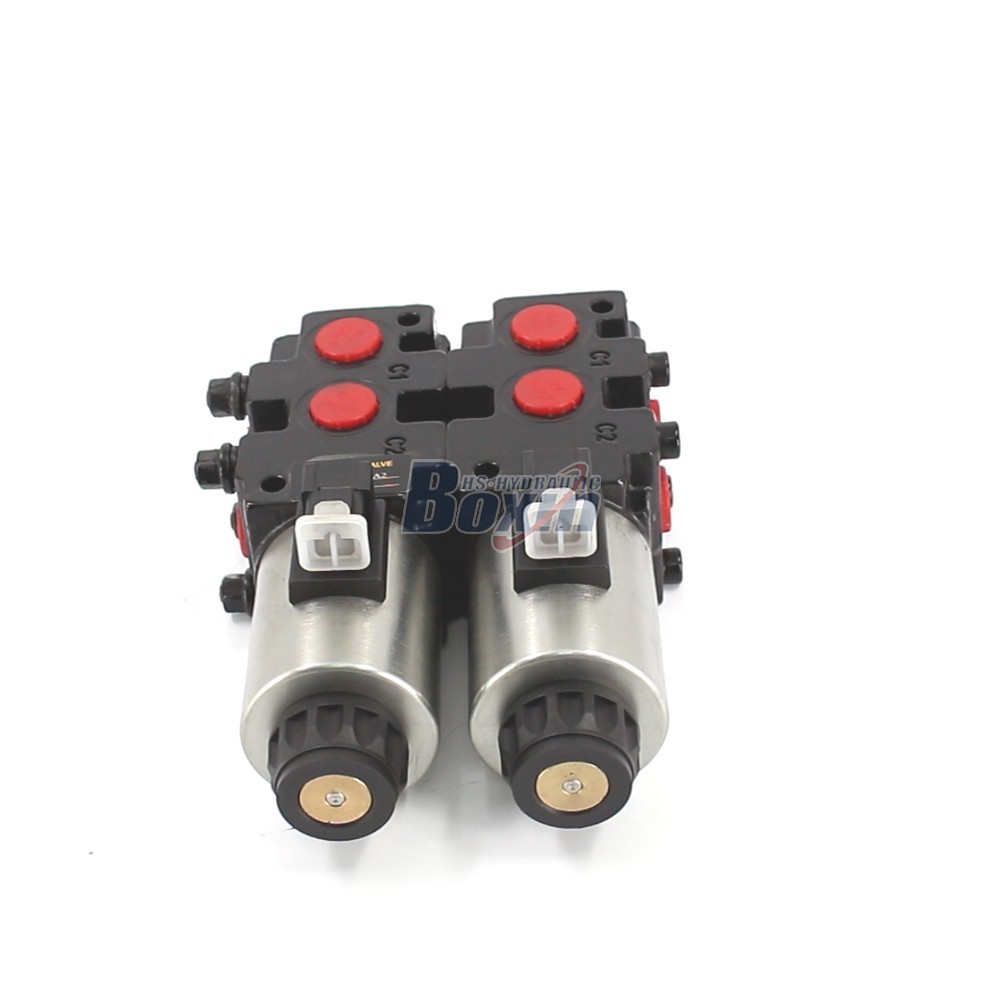 OEM/ODM Customized HSV09 Solenoid 2 Spool Flow Diverter Valve Service main image