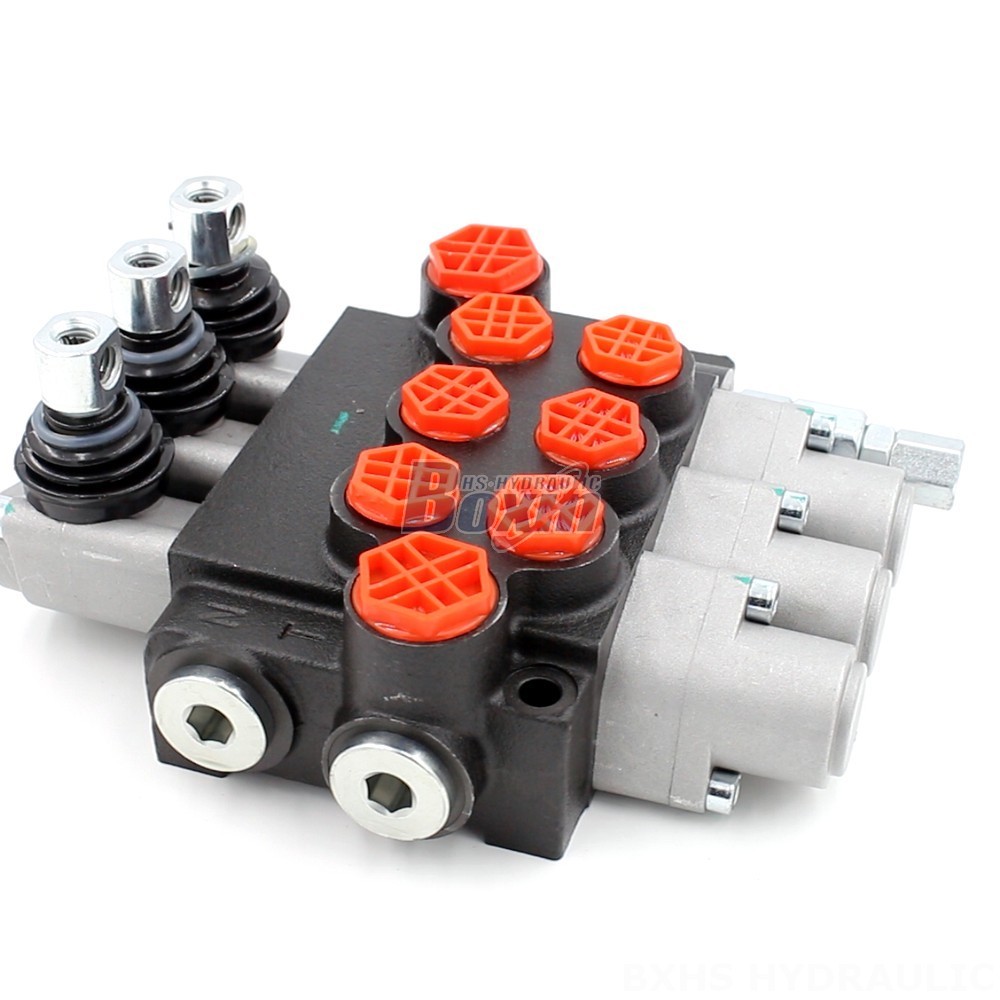 P40-G12-G38-3OT 3-Spool Hydraulic Directional Valve | Factory Direct & Customizable main image