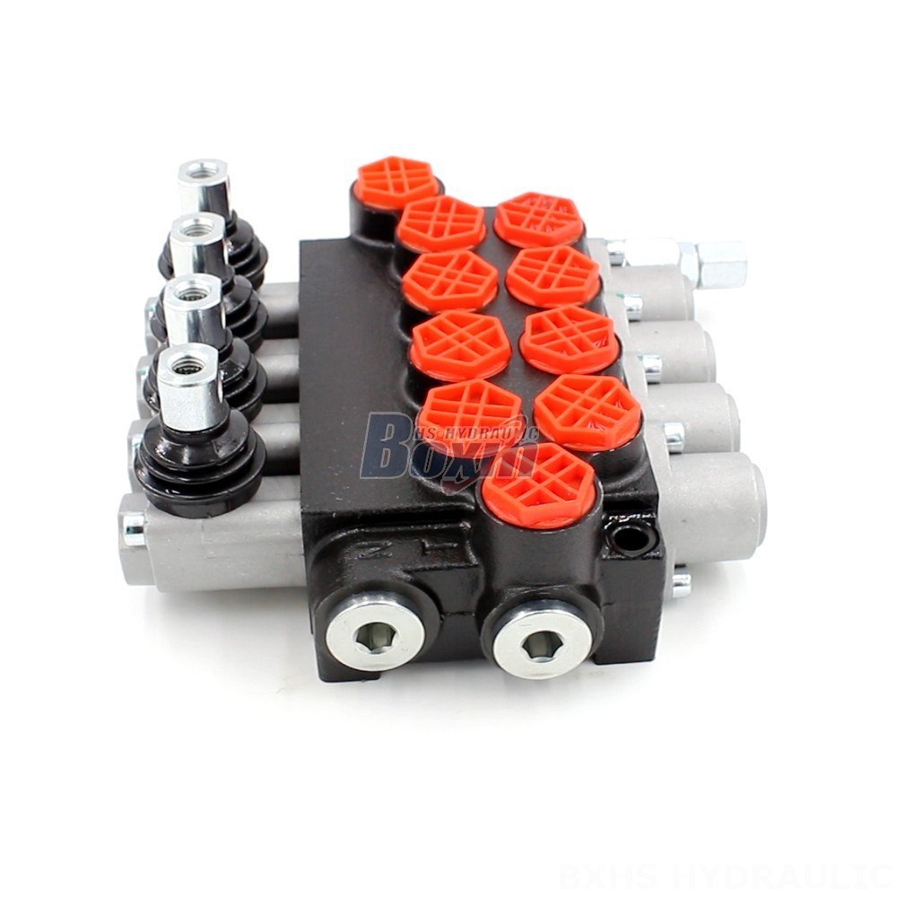 4 Spool Monoblock Directional Valve - P40-G12-G38-4OT Series | Wholesale & OEM main image