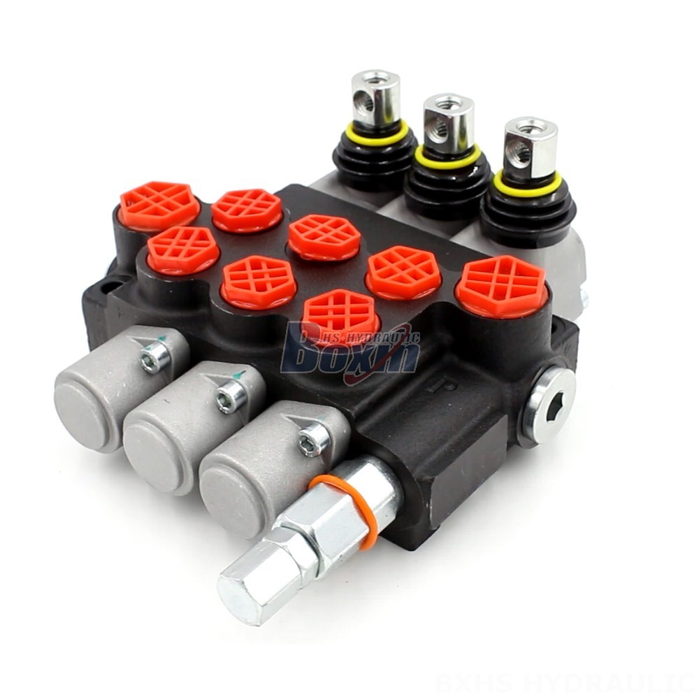 P40-G12-G38-OW Manual 3 Spool Monoblock Directional Valve | Manufacturer & Global Supplier cover photo
