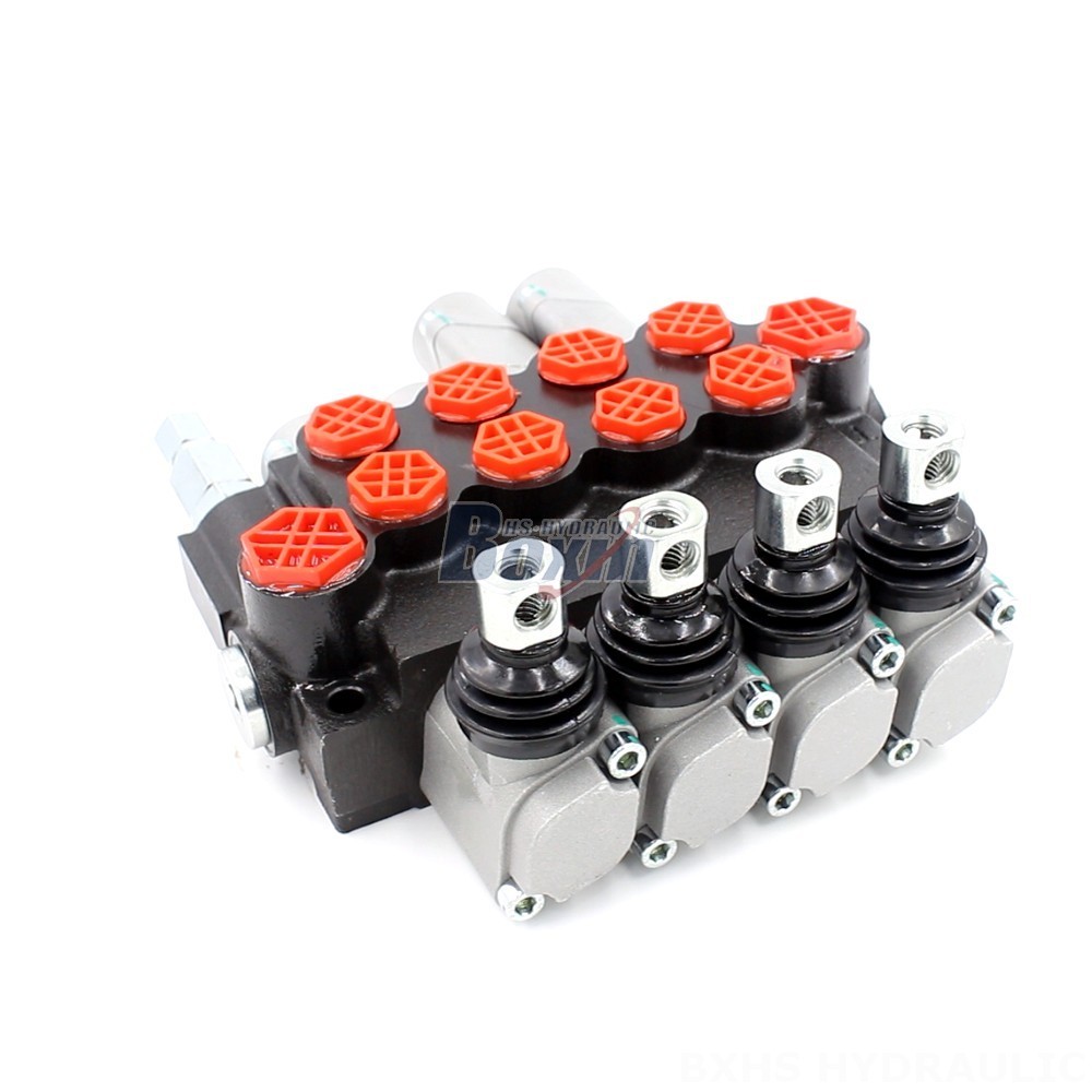 Manual 4 Spool Monoblock Directional Valve: Efficient Fluid Power Control cover photo
