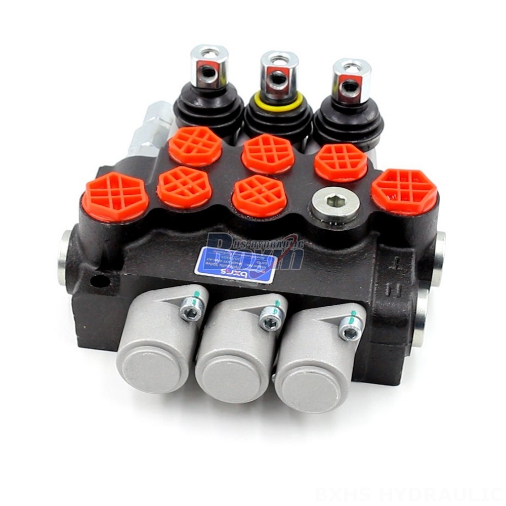 Manufacturer Wholesale Prices for P40 Manual 3 Spool Monoblock Directional Valve cover photo