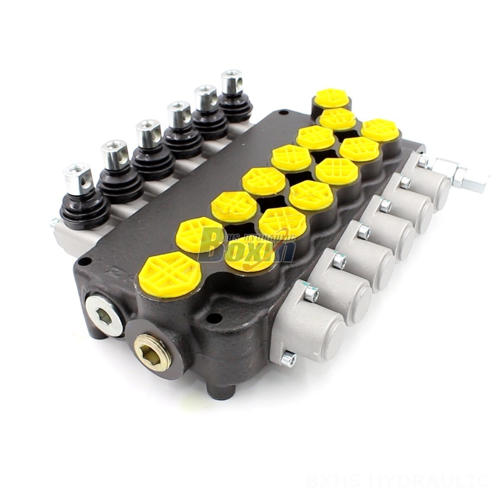 Manual 6 Spool Monoblock Directional Valve Exporter main image