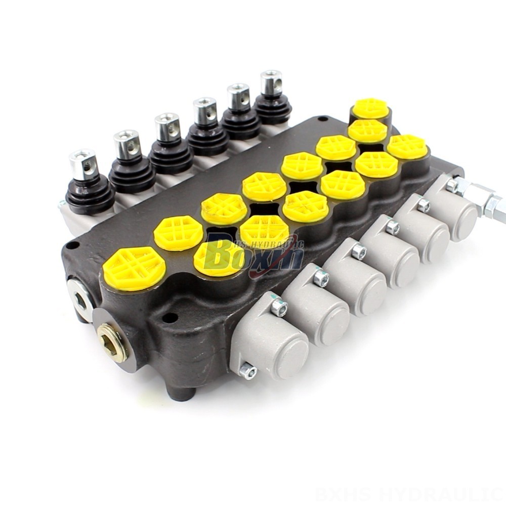 Hydraulic Directional Control Valve P80-G12-G34-6OT cover photo