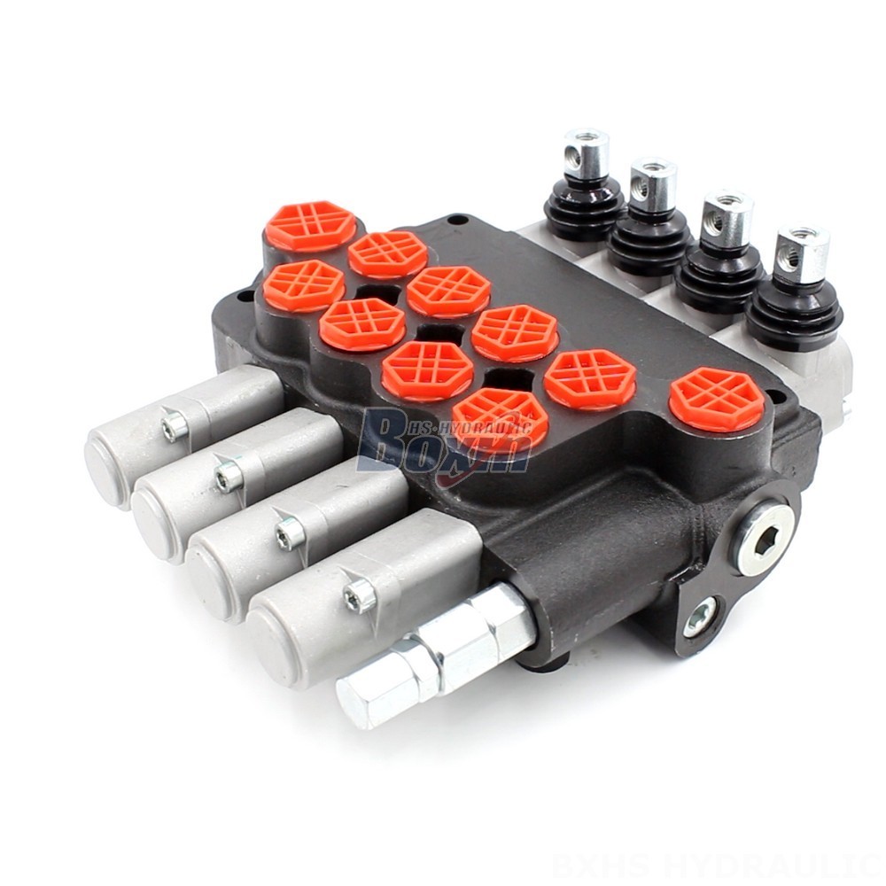 P80-G12-G34-OT 4-Spool Hydraulic Directional Valve | Factory Direct & Customizable main image