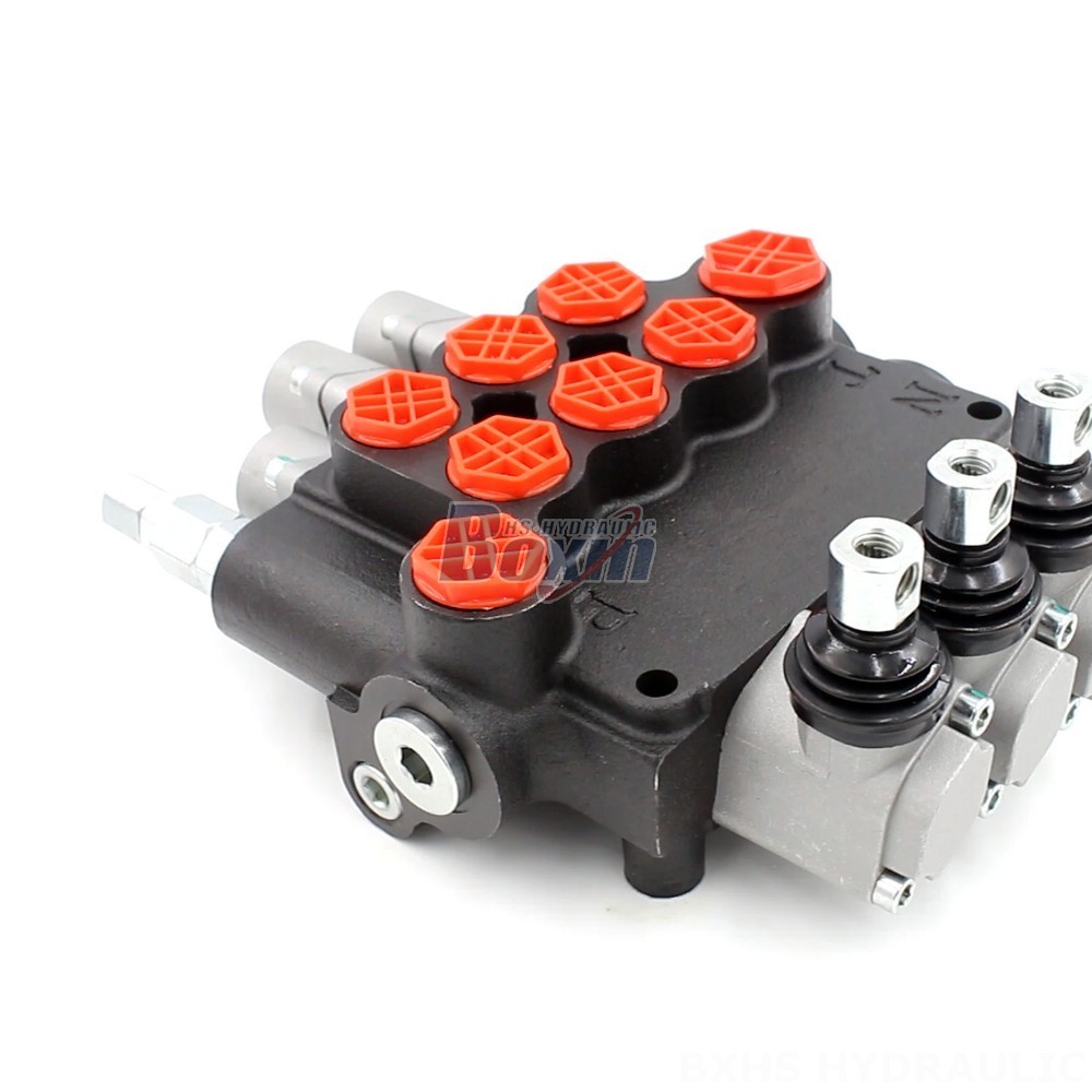 P80-G12-G34 Manual 3 Spool Monoblock Directional Valve | Manufacturer cover photo