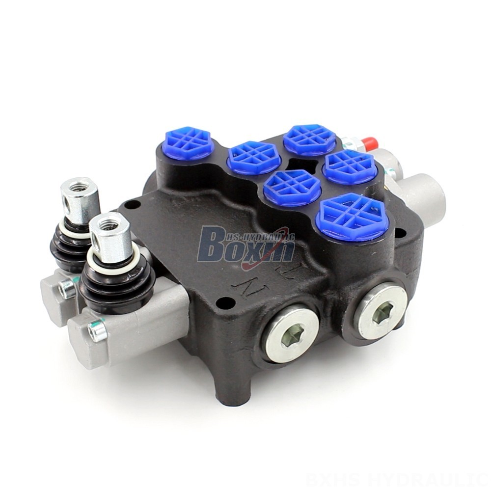 P80-G12-G38-QW Manual 2 Spool Monoblock Directional Valve: Reliable Performance main image