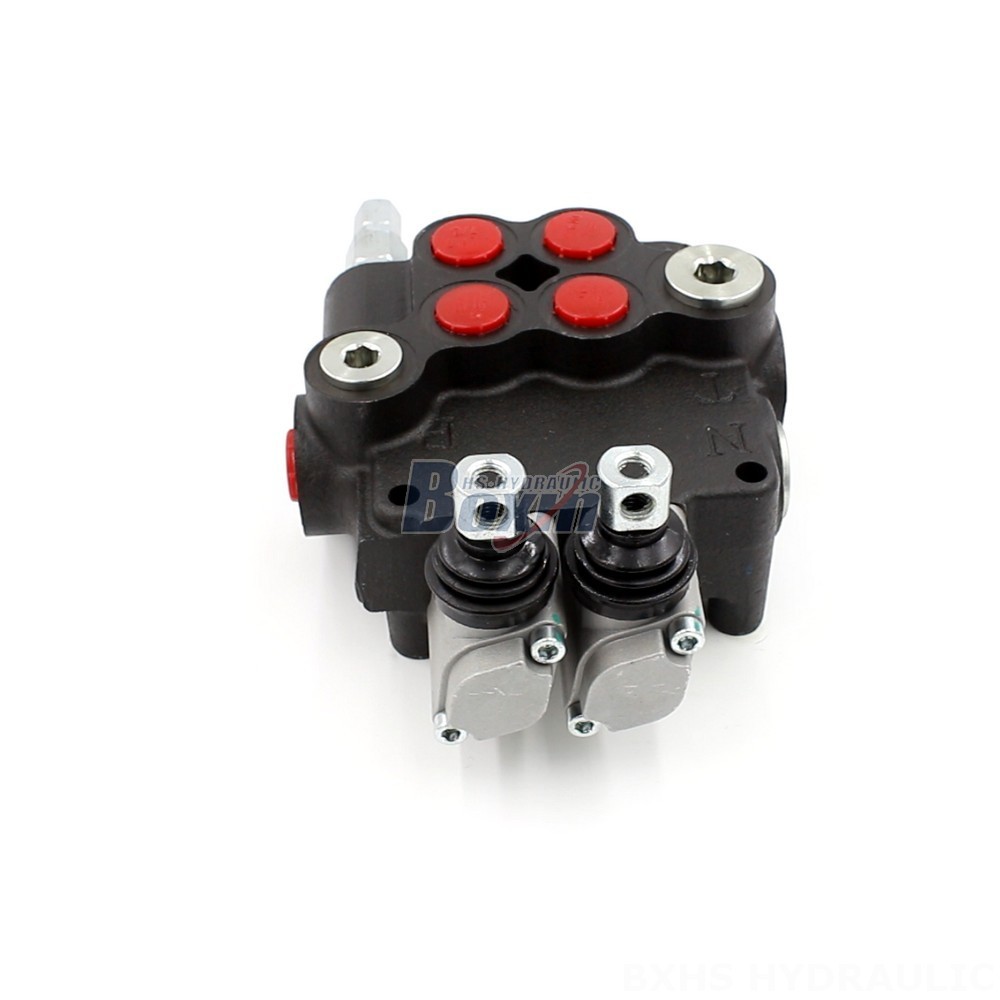P80 Directional Control Valve: 2 Spools, Manual Operation | Factory Direct main image