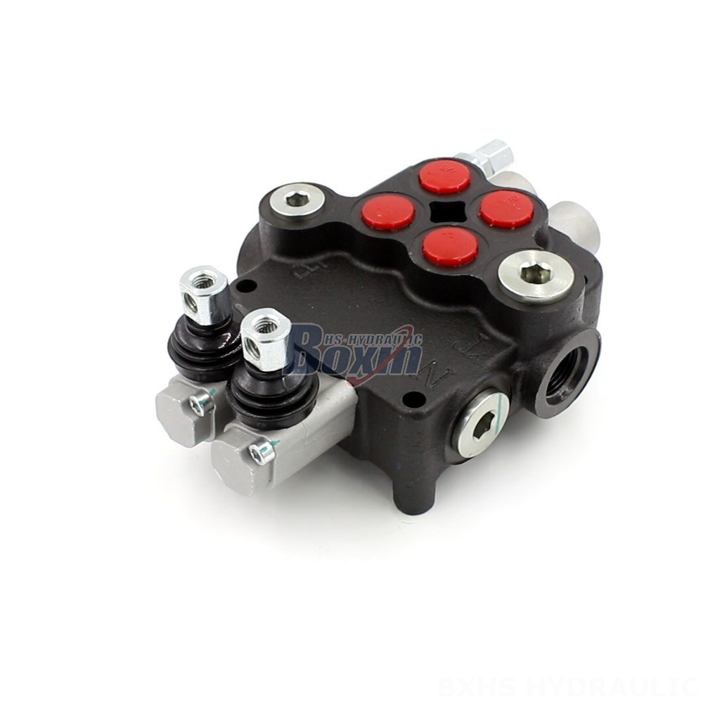 P80 Directional Control Valve: 2 Spools, Manual Operation | Factory Direct main image