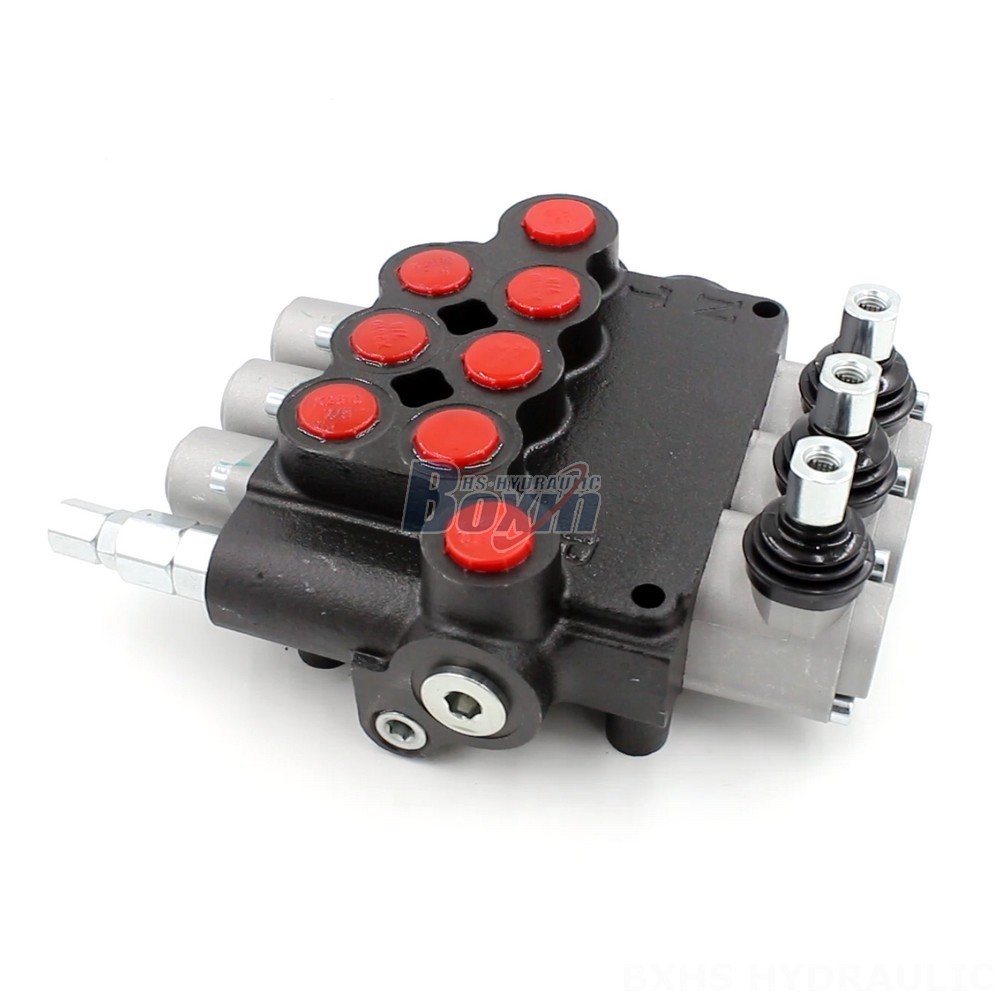 P80-U78-3OT Manual 3 Spool Monoblock Directional Valve | Hydraulic Manufacturer cover photo