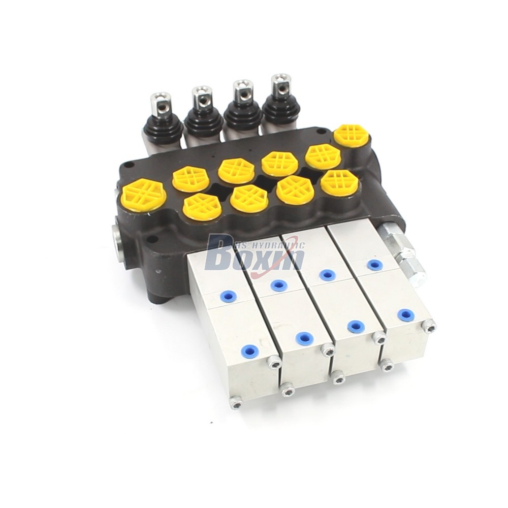 4 Spool P80 Series Pneumatic Directional Valve P80Q-G-4OT main image