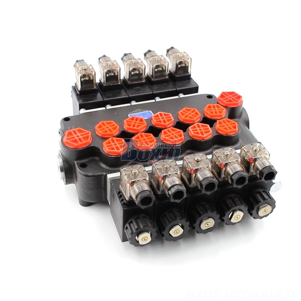 Partner with Us: Distribute the P80 Solenoid 5 Spool Monoblock Directional Valve main image