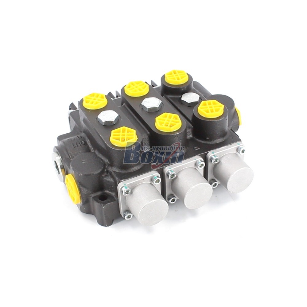 Durable RD5300NPT-3OT 3 Spool Manual Hydraulic Control Valve Supply main image