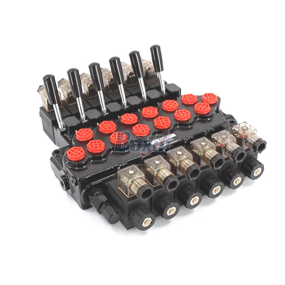 Large-Scale Production SD5-PG2 Solenoid 6 Spool Monoblock Valve main image
