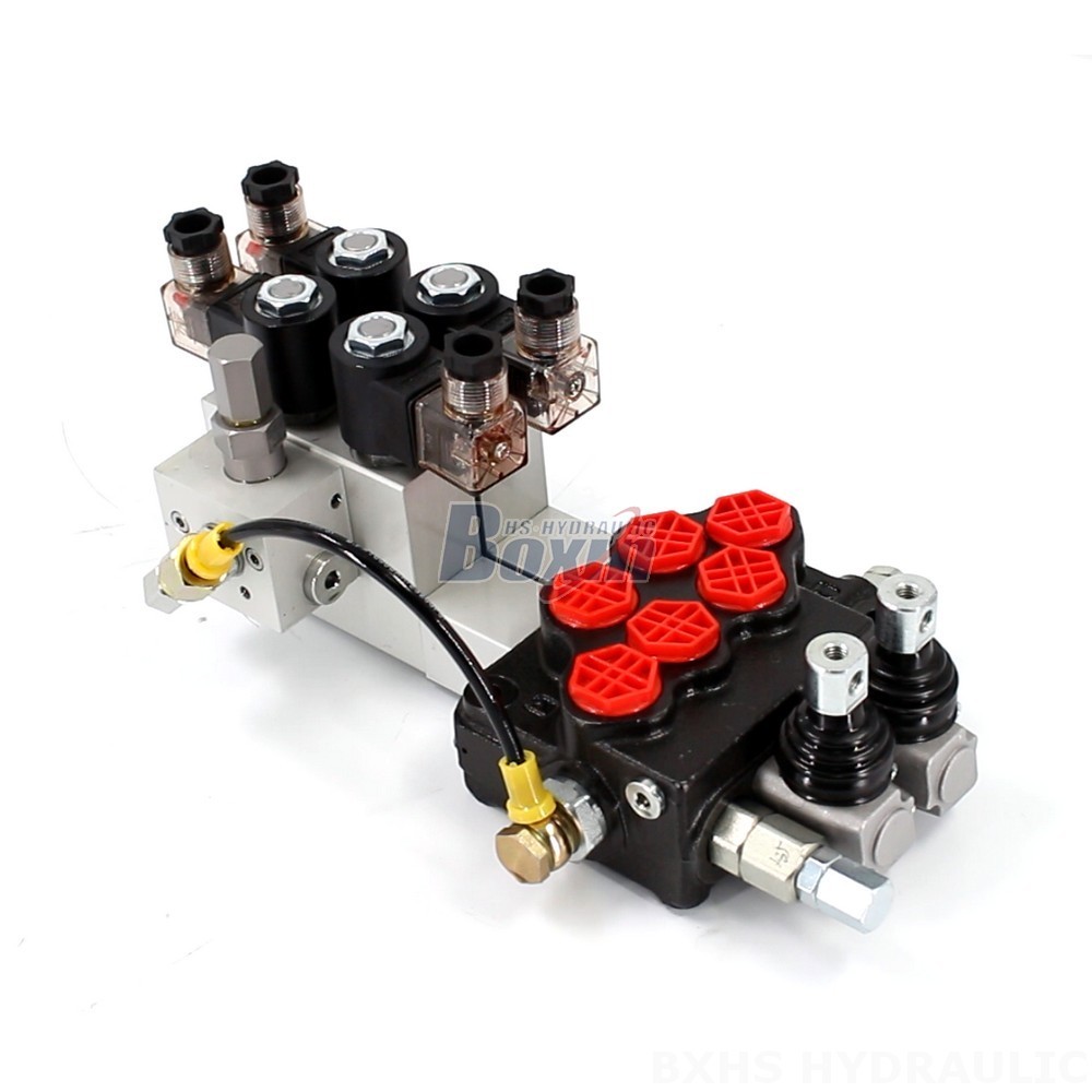 Seeking Global Distributors, Wholesalers, Agents for SD5 Electro-hydraulic 2 Spool Monoblock Directional Valve cover photo
