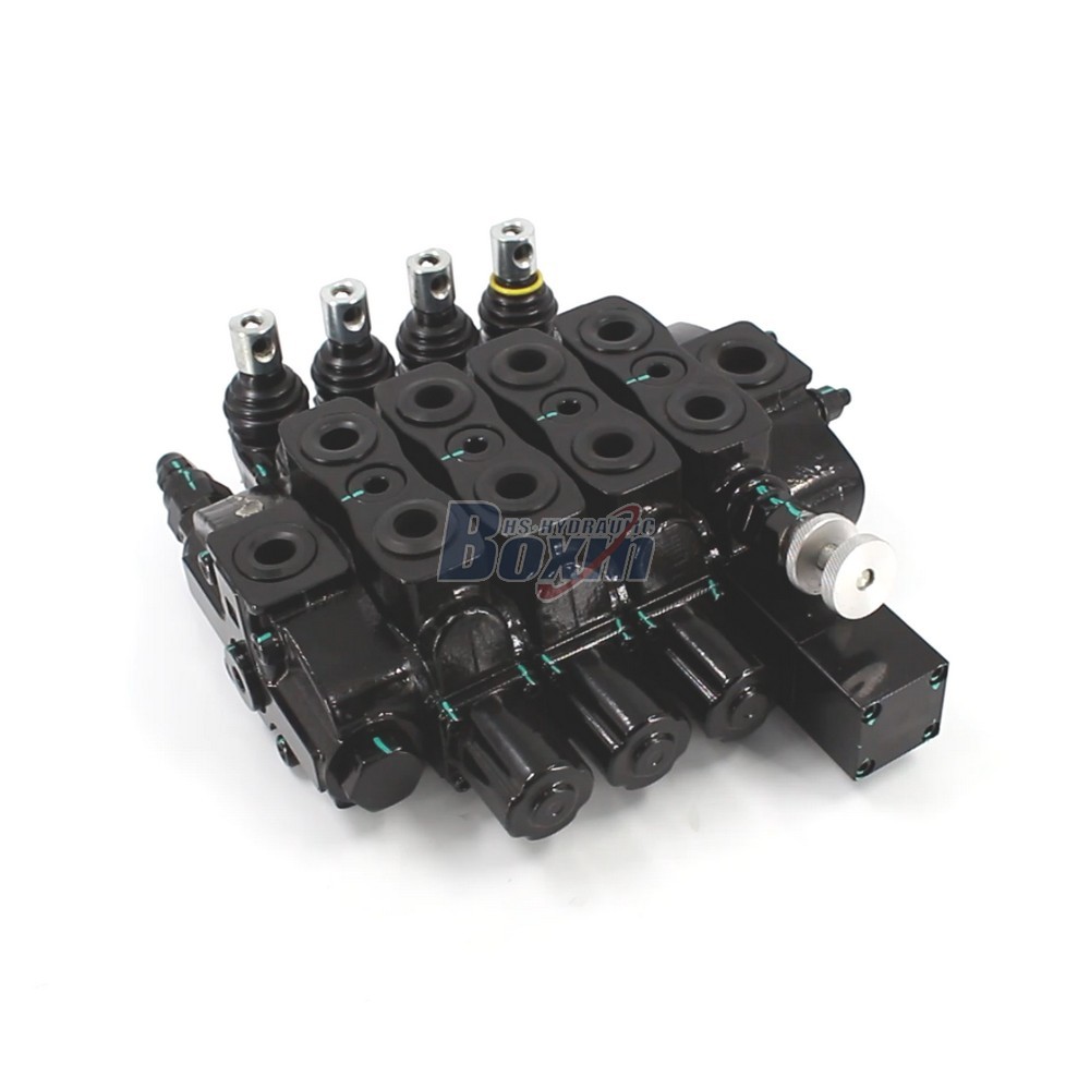 SD8-OTAMW Manual 4 Spool Sectional Directional Valve for Hydraulic Systems cover photo