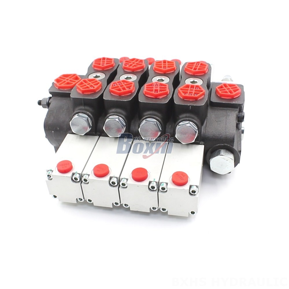 Factory Wholesale: SD8 4-Spool Hydraulic Directional Valves main image