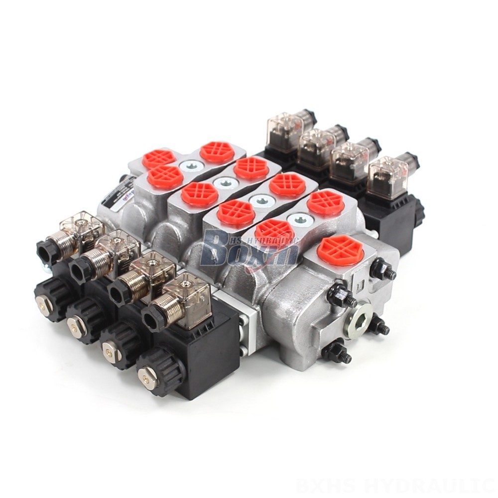 SD8 Solenoid 4-Spool Valve: OEM & ODM Services Available, Customized Hydraulic Solutions main image