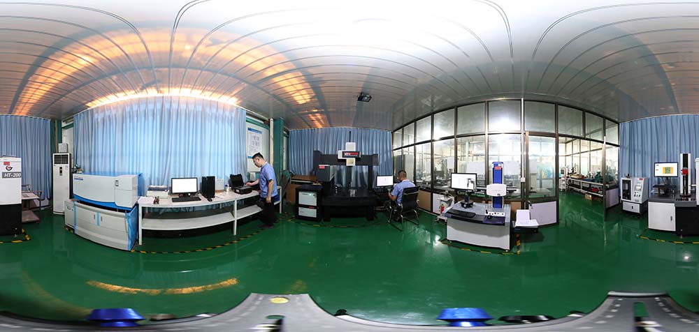 360°-Panoramaansicht des Mustersaals von Boxinhuasheng Hydraulic